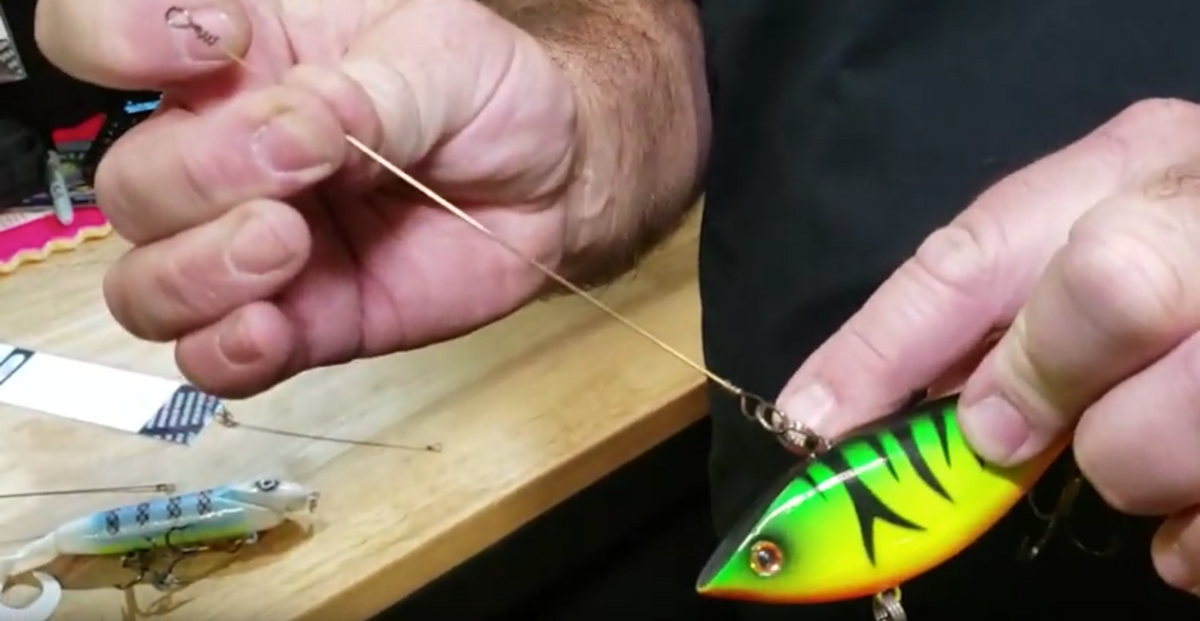 Choosing the Best Leader for Spring Muskies (Quick Tip) Musky Insider