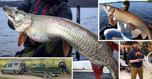 MORE Luke Ronnestrand Tips – GIANT Wisco Musky – Musky-wrapped boat